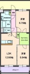 マンション豊生の間取り画像
