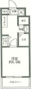 スチューデントパーク府中の間取り画像