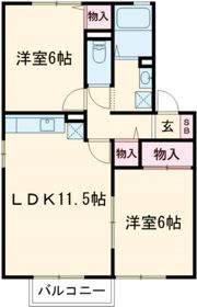 メゾン明日香の間取り画像