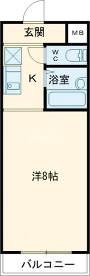 リュミエ京田辺の間取り画像