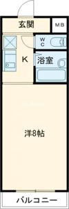 リュミエ京田辺の間取り画像