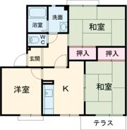 ハイツ キララの間取り画像