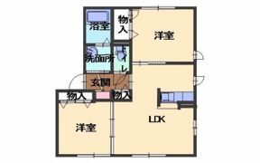 シャーメゾン楽音寺Dの間取り画像