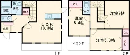 ユーミーハウスの間取り画像