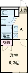 プレジール アンフルールの間取り画像