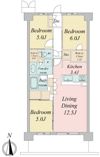 トラープランド蒼麗館の間取り画像