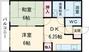 パラッツオ西新発田の間取り画像