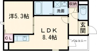 La-Crea曽根の間取り画像