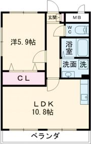 アプローズの間取り画像
