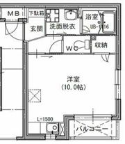 プティ・シャンブルの間取り画像