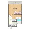 コーポアルファーの間取り画像