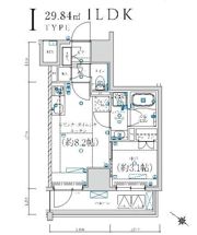 LEXE 横濱関内の間取り画像