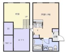 プリマガーデン北谷の間取り画像