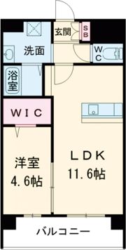LIBTH菊陽227の間取り画像