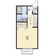 コーポanの間取り画像