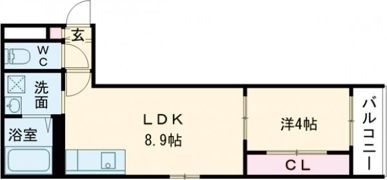 Avantio御崎公園の間取り画像