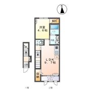 エスポアメゾンMの間取り画像