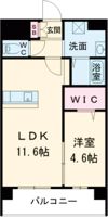 LIBTH菊陽227の間取り画像