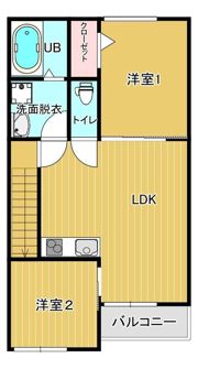 AFC RESIDENCE 三保松原Bの間取り画像