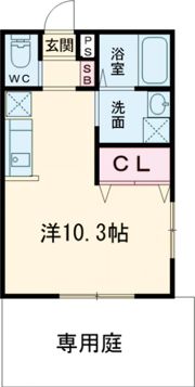 メゾン・ソレイユ稲荷の間取り画像