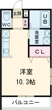 メゾン・ソレイユ稲荷の間取り画像