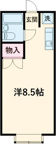ビレッジ藤井の間取り画像