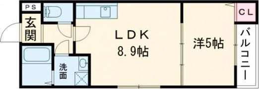 La-Crea曽根の間取り画像