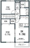 コンフォートガーデニアの間取り画像