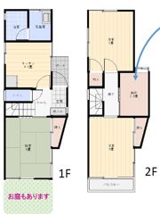 福島町戸建の間取り画像