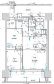 オーヴィジョン新山口駅前ザ・プライムの間取り画像