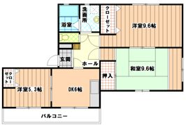 コーポ中里の間取り画像