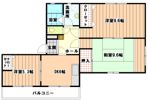 コーポ中里の間取り画像