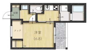 エクセレントヴェール塩冶の間取り画像
