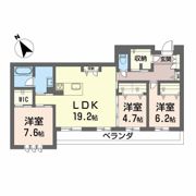 WithPlus天保山公園の間取り画像