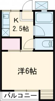 コーポパルの間取り画像
