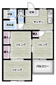 メットヒルズの間取り画像