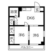 リバティヒルズ光の間取り画像