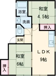キャナルハイツの間取り画像