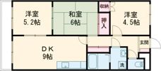 フェリスカーザの間取り画像