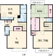 御影本町戸建 西棟の間取り画像