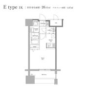 エンクレスト博多STYLEの間取り画像