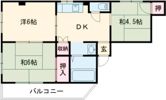 第2山本ハイツの間取り画像