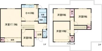 さぬき市寒川町石田東（神前駅）の間取り画像