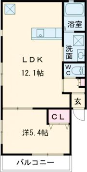 KARIN明石南の間取り画像
