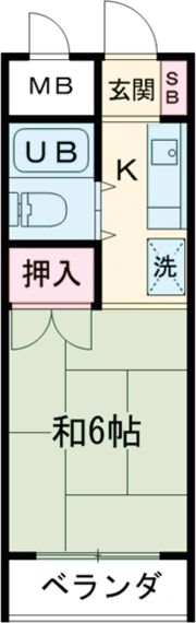 サンライフ伊川谷の間取り画像