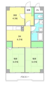 ゼファー銀座の間取り画像