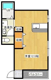 ラパン郡元の間取り画像