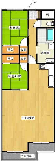 メゾンド妻ヶ丘の間取り画像