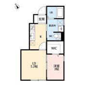 RoomsⅡの間取り画像