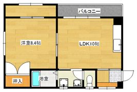 ボストンビルの間取り画像
